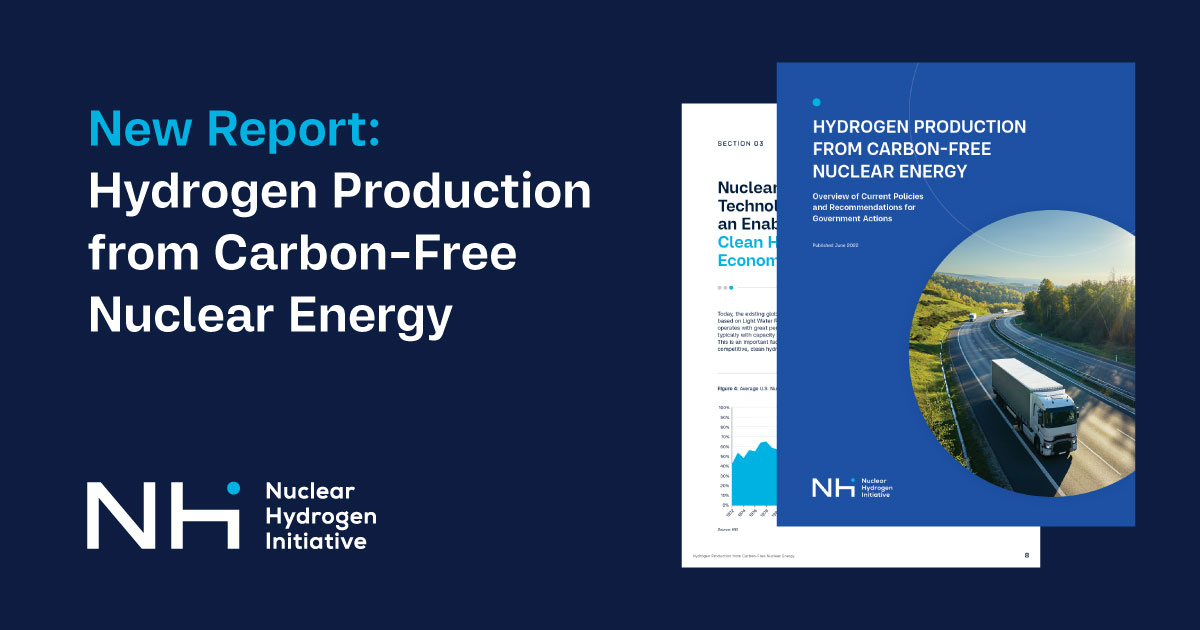 Nuclear Hydrogen Initiative tweet media