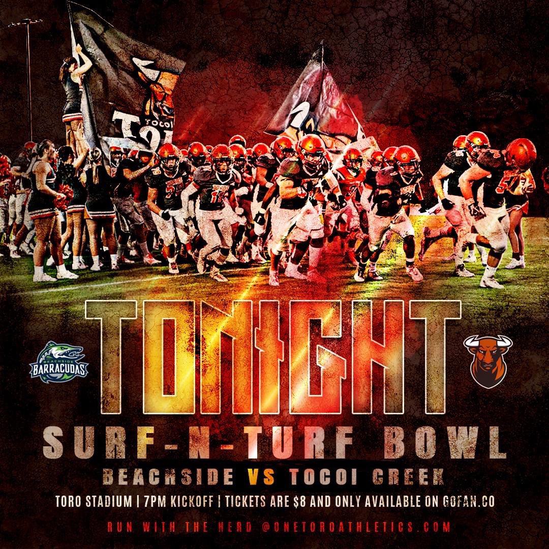 GAME DAY! SURF -N- TURF BOWL!!! The Herd is Ready! #hornsup <a href="/coachk_mike/">Mike Kolakowski</a> @CoachSkip10 <a href="/coachturpen/">Mike Turpen</a> <a href="/JustinBarneyTV/">Justin Barney</a> <a href="/ActionSportsJax/">BrentDanStuartMarcelAlivia</a>