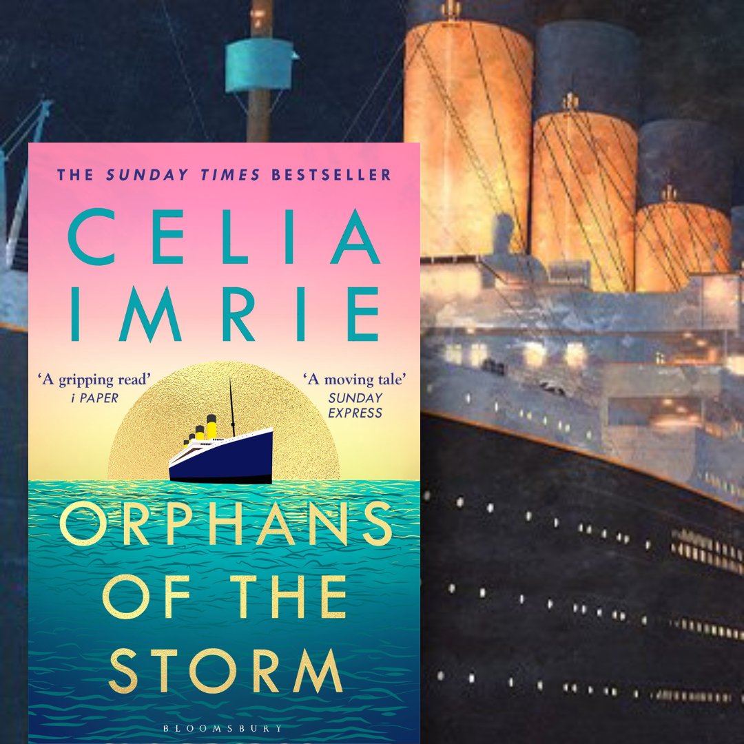 To celebrate the publication of @CeliaImrie's #OrphansoftheStorm, we've teamed up with @Waterstones and @Histoireprod to offer one person the chance to win two tickets to 'The Queen of the Ocean', an immersive dining experience at @TheSavoyLondon! Enter: bit.ly/3Cx8yII