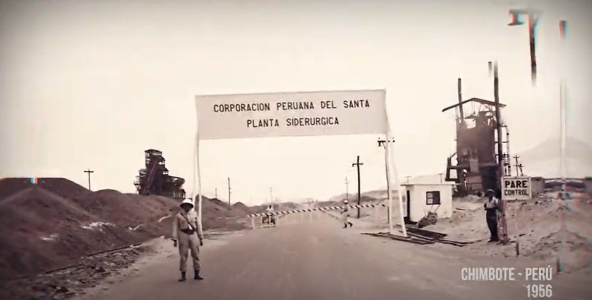 alewagner81's tweet photo. ¿Existe un hito que marque el nacimiento de la industria acerera en un país? En la mayoría de los casos es difícil señalar un punto único y exacto en la historia, pero en Perú sin duda fue la apertura de la primera fábrica nacional de acero #SIDERPERU en 1956. Abro Hilo: https://t.co/k6CkoqZitf