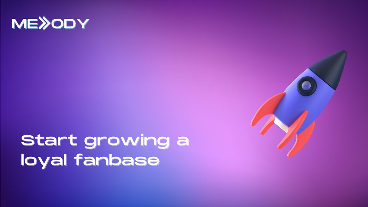 MellodyNFT's tweet photo. You can't ignore the power of social media to reach your audience. When you want to grow your business, you need an easy way to share your message.
Join #Mellody 💜🚀

#crypto #BNB #ETH #NFT #music #supportartists https://t.co/uZAV9KvZAS