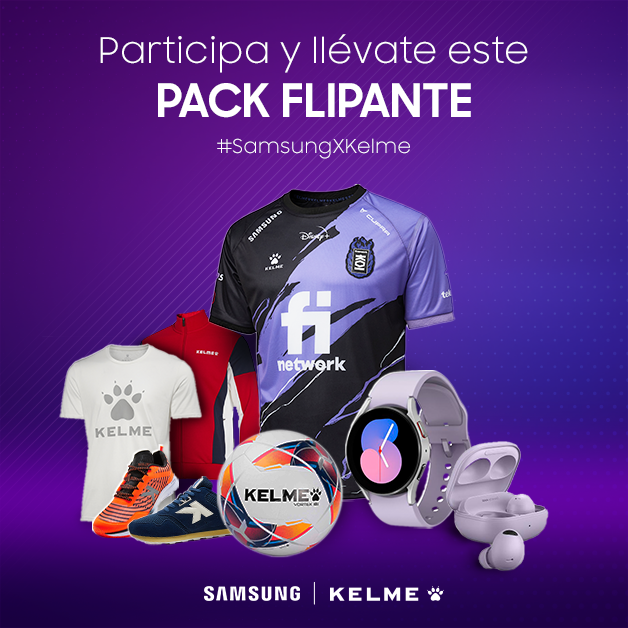 SamsungEspana's tweet photo. ¿QUIERES LLEVARTE UN PACK ALUCIFLIPANTE? 🤯

Sorteamos cami de @KOI, MUCHOS más productos👀 de nuestros colegas de @Kelmesports 🫶🏽, un #GalaxyWatch5 y unos #GalaxyBuds2Pro.

👉🏽Follow @SamsungEspana y @Kelmesports 
👉🏽RT
👉🏽Etiqueta un amigo con #SamsungXKelme

TODO puede ser tuyo👇🏽 https://t.co/o4l2Xlv7dN