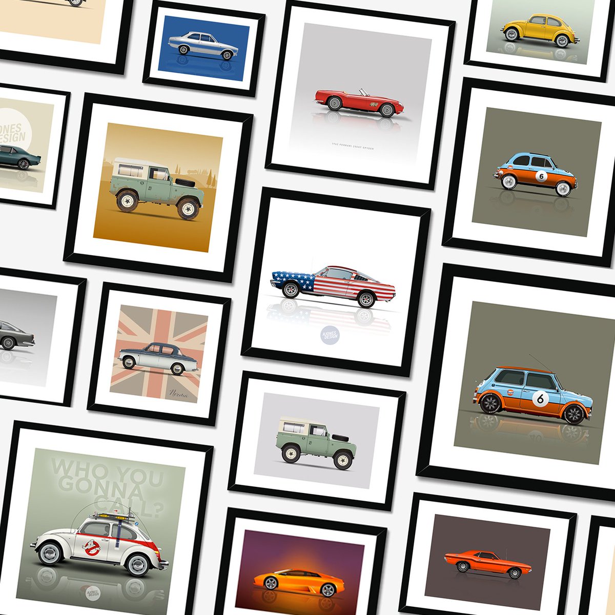 I set up a new account for my car illustrations! Please Follow: @GetAJonesDesign to see all my latest creations! #classiccars #carart #artist #digitalart #cars #musclecars #americancars #openforcollab

Or visit my website: ajonesdesign.co.uk