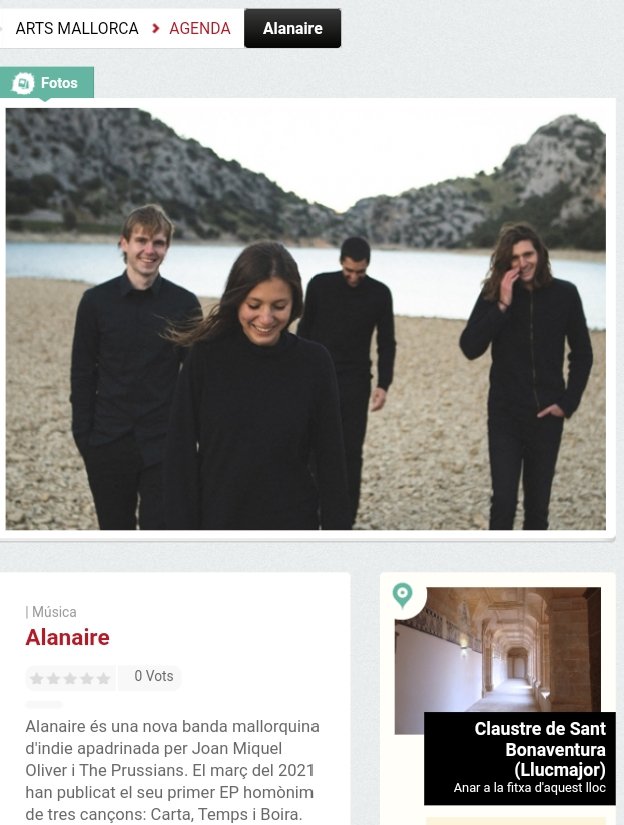 CompanyStas's tweet photo. 8hV
~@FestBioRitme a Torelló: @Auxili_Band,..
~Albaladre a Relleu
~#reggaeperxics #lesquefaltaband a Cruïlles
9hV @alanaireoficial a Llucmajor
2/4d10hN @JoanMasdeu a Palma
10hN Els Pets
a Lloret dMar
F.Major a Manresa i Granollers
2/4d1hN @titopontet a l'@aquelarre_cerve https://t.co/hLY12Us0ie