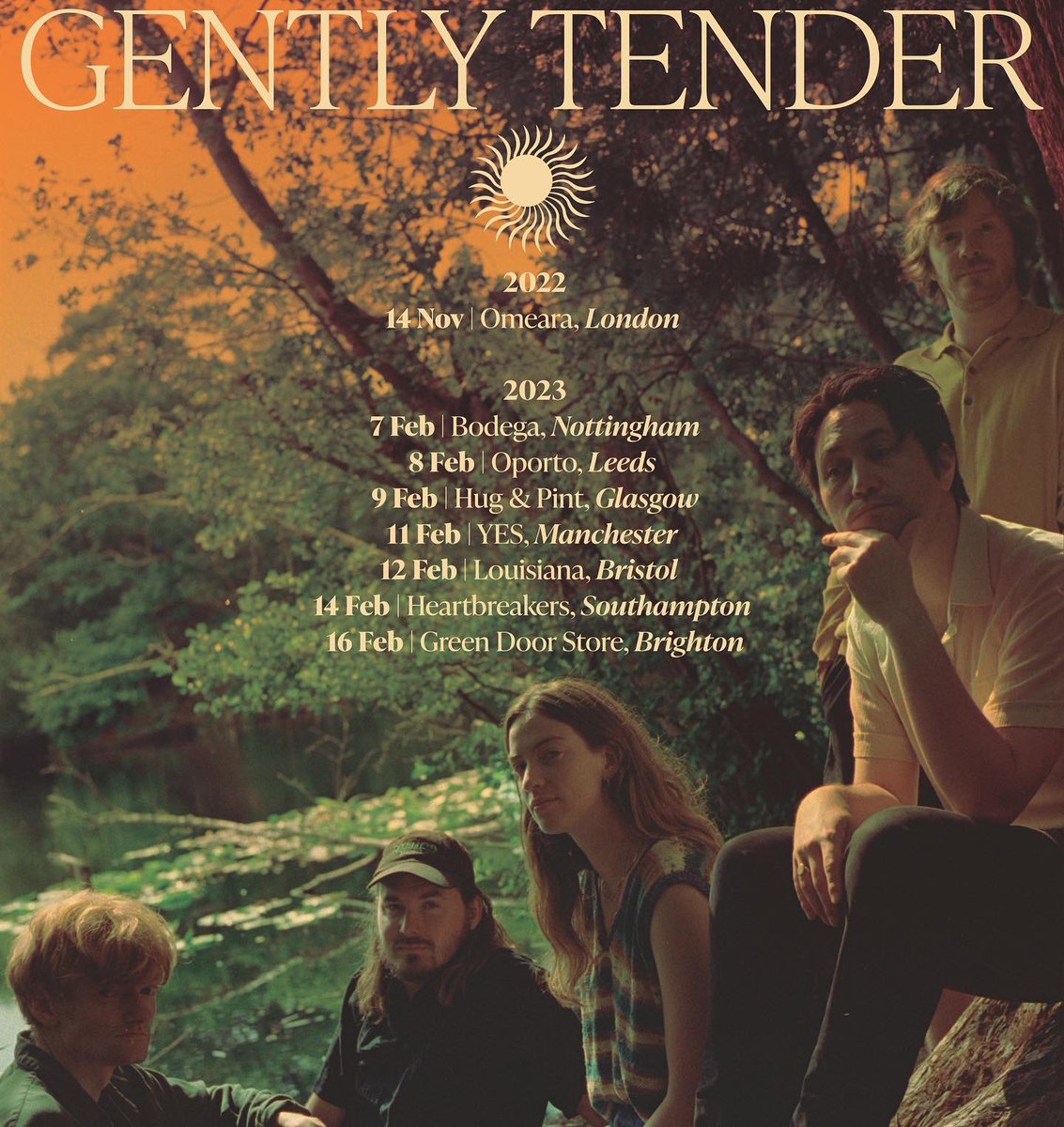 Hello there 
Our album is out today and we are announcing a tour
Weve been waiting for this day for many days and now the day has come it feels just like most other days 
Except a little bit more siiiiiilkkk!!
 go gentle into that good night

gentlytender.lnk.to/THOYP