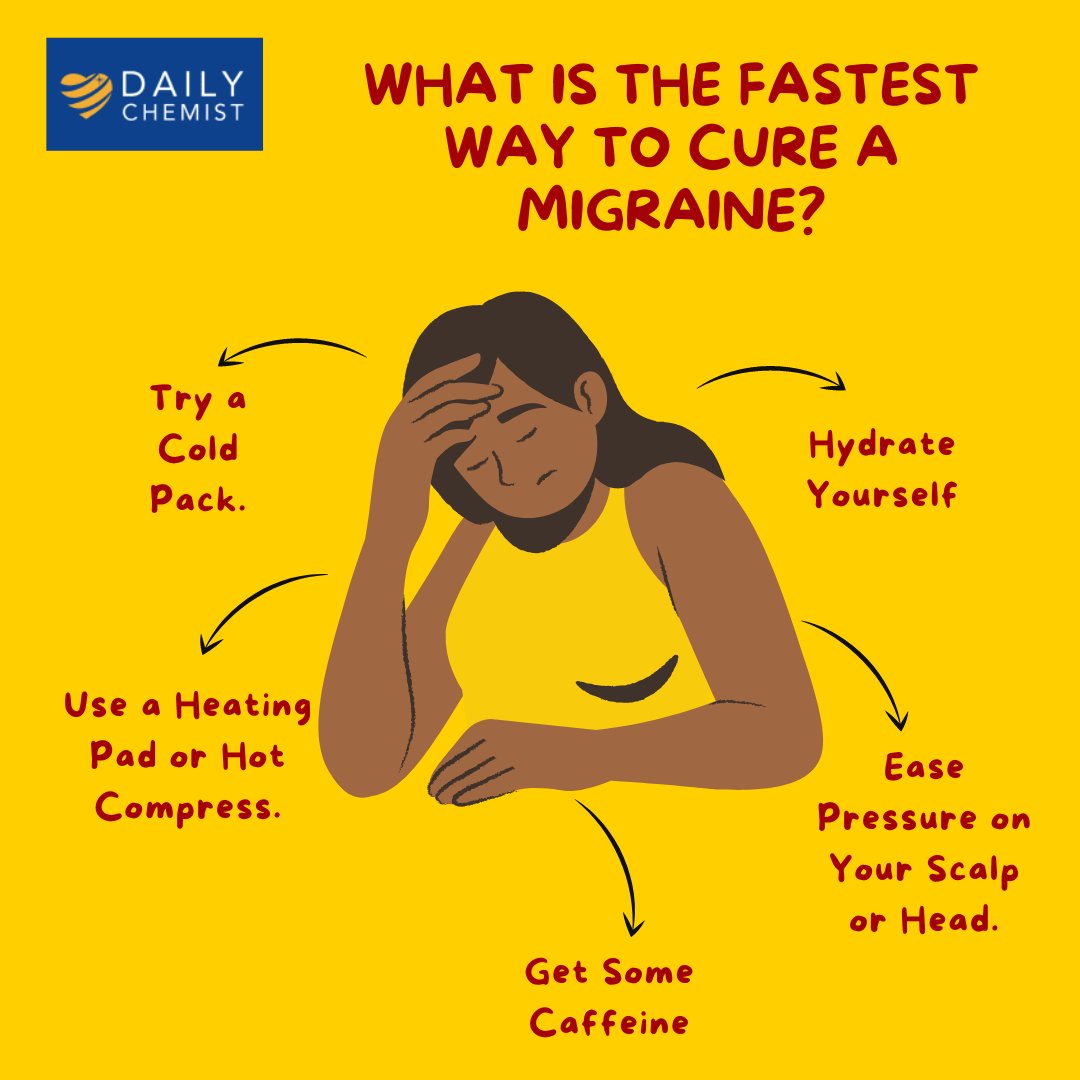 ChemistDaily's tweet photo. There's currently no cure for migraines, although a number of treatments are available to help ease the symptoms.

 #migraine #chronicpain #chronicillness #headache #migrainerelief #migraineawareness #migraines #pain #chronicmigraine #anxiety #migrainelife #migrainewarrior https://t.co/CBn95XbPn2