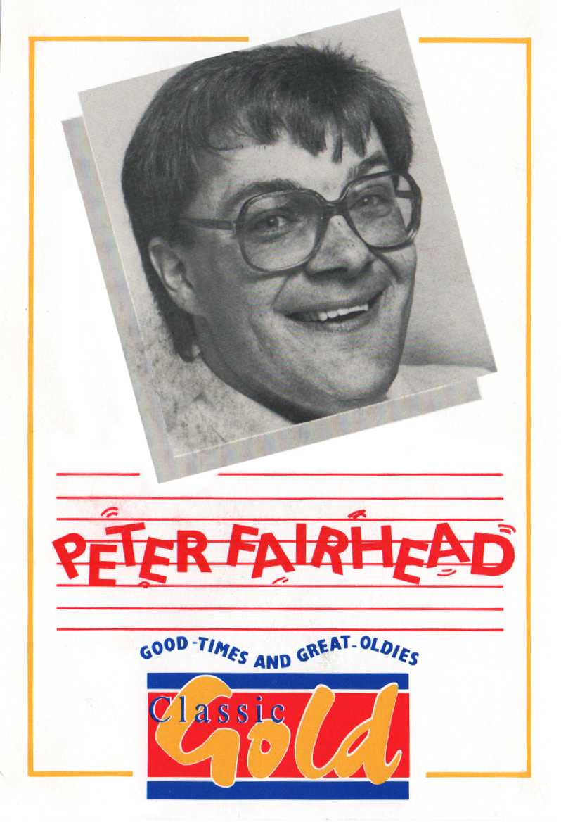 Next for this week's #PhotocardFriday, it's <a href="/peterfairheaddj/">Peter Fairhead</a> at #ClassicGold in 1990.

After his early days at #RadioOrwell, Peter spent much of the 1980s at #PennineRadio. His later stations included Wire FM, Big AM and Hull's KCFM.

Now heard on <a href="/ukcountryradio/">UKCountryRadio.com</a> and <a href="/care_radio/">Care Radio</a>