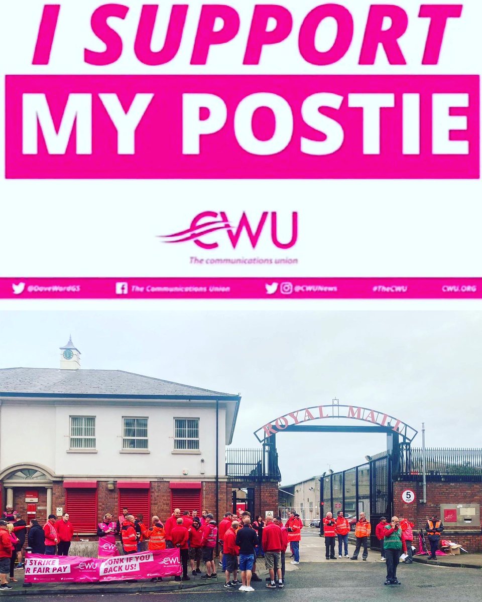 MaryforDerry's tweet photo. Do you support our postal workers?
Give us a beep!
Out at Great James Street showing solidarity with @CWUnews & our #posties this morning.
#EnoughisEnough #standwithyourpostie #StandByYourPost https://t.co/FnF9llFYpn
