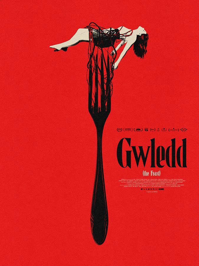 LOVING this alternative poster by <a href="/needledesign/">N E E D L E</a> for #Gwledd / #TheFeast 👏👏👏