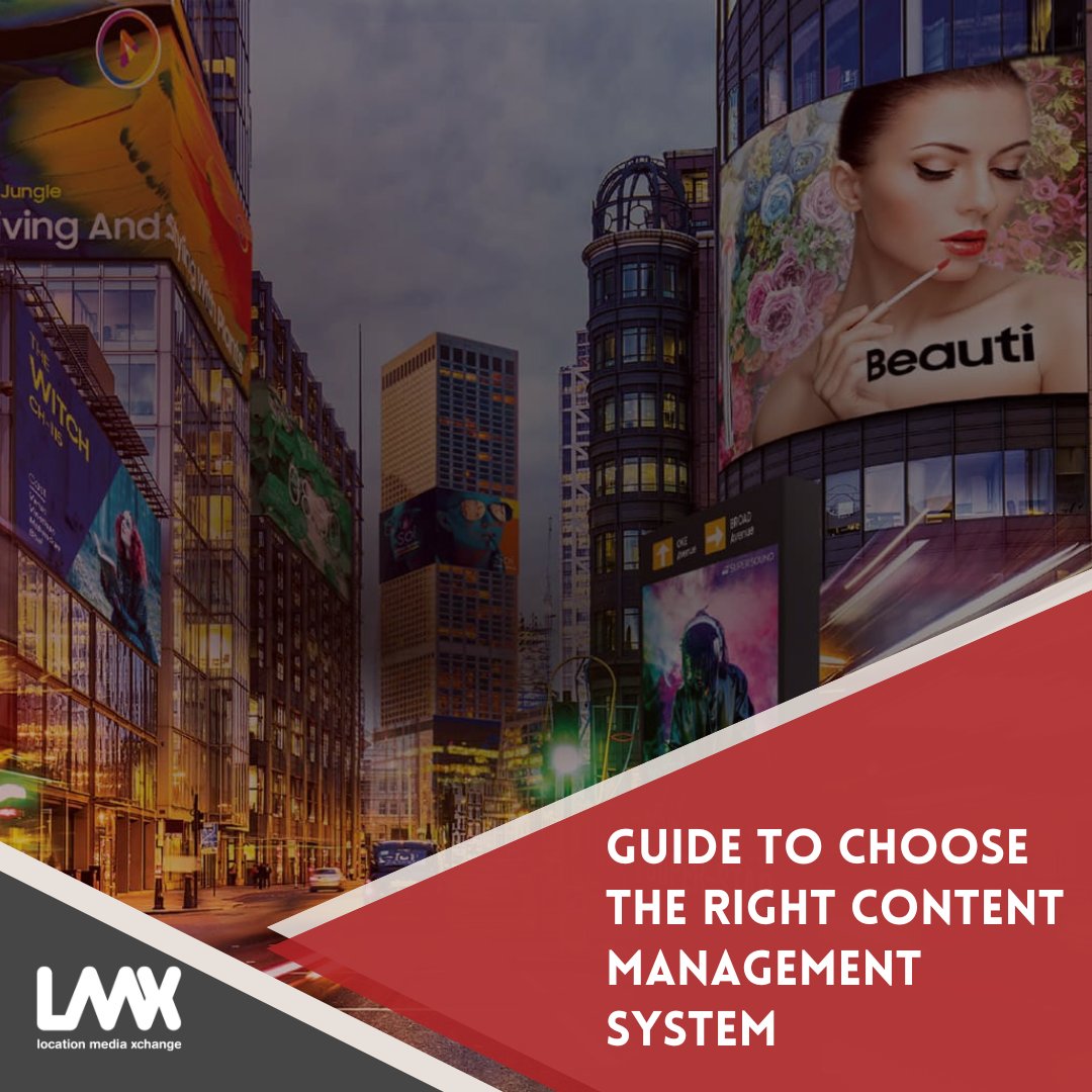 LMX_ai's tweet photo. Content delivery is key for DOOH media owners. Here's a guide to choosing the right content management system for your business >> https://t.co/lRzF4TD7ZN
#advertising #outdooradvertising #content #CMS #LMX #digitalsoftware https://t.co/mJujHTxESq