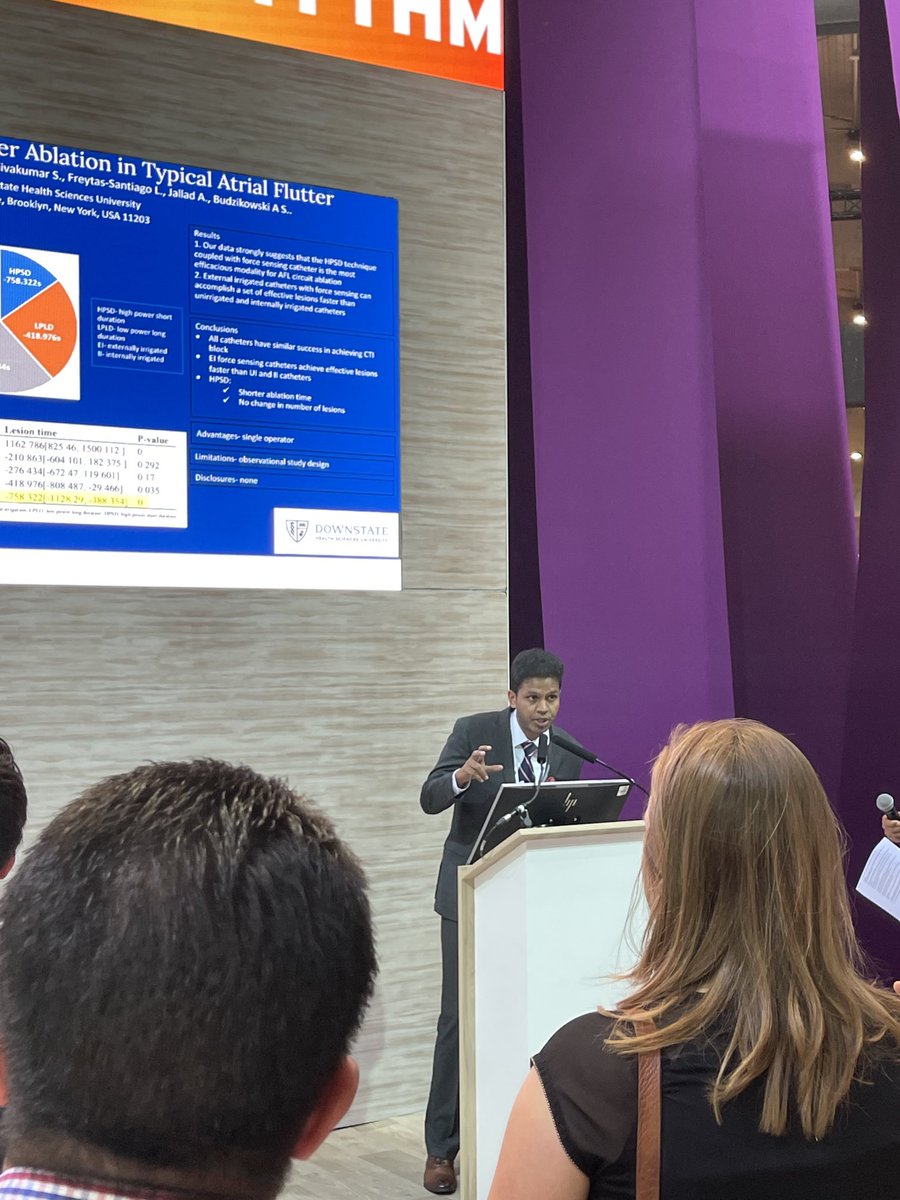 AdamBudzikowski's tweet photo. Our own Asher Gorantla presenting at #ESC2022 https://t.co/eiQjKBAZQC