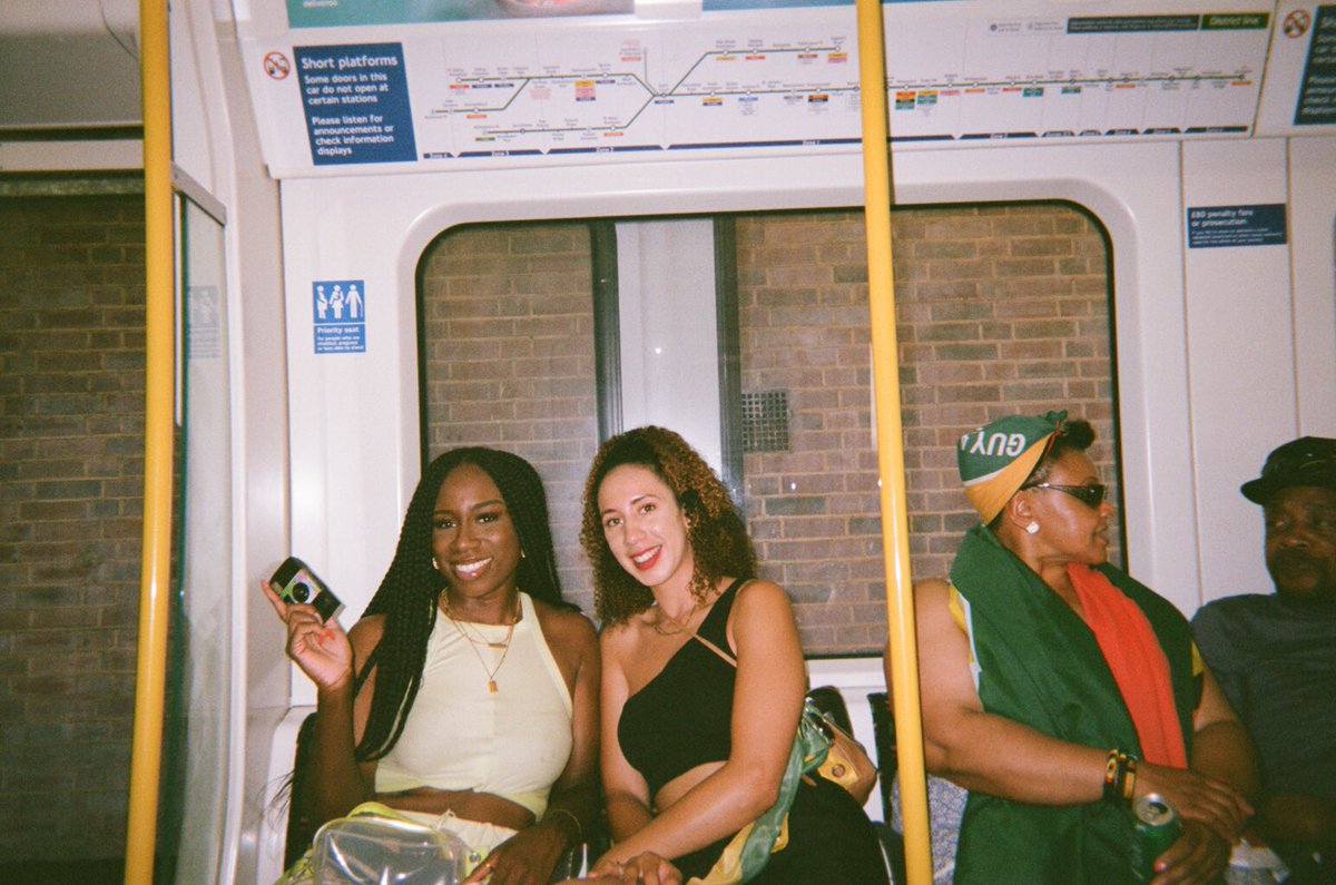 jojoldn's tweet photo. the last time we enjoyed carnival… i sent out 100 disposable cameras at @rec_ess for ppl to capture their experience of the biggest event in the world for the @blkintheday archive.

2022 we are finally back on the road and i have disposables to share 🔋 https://t.co/OquOQ6u7i1