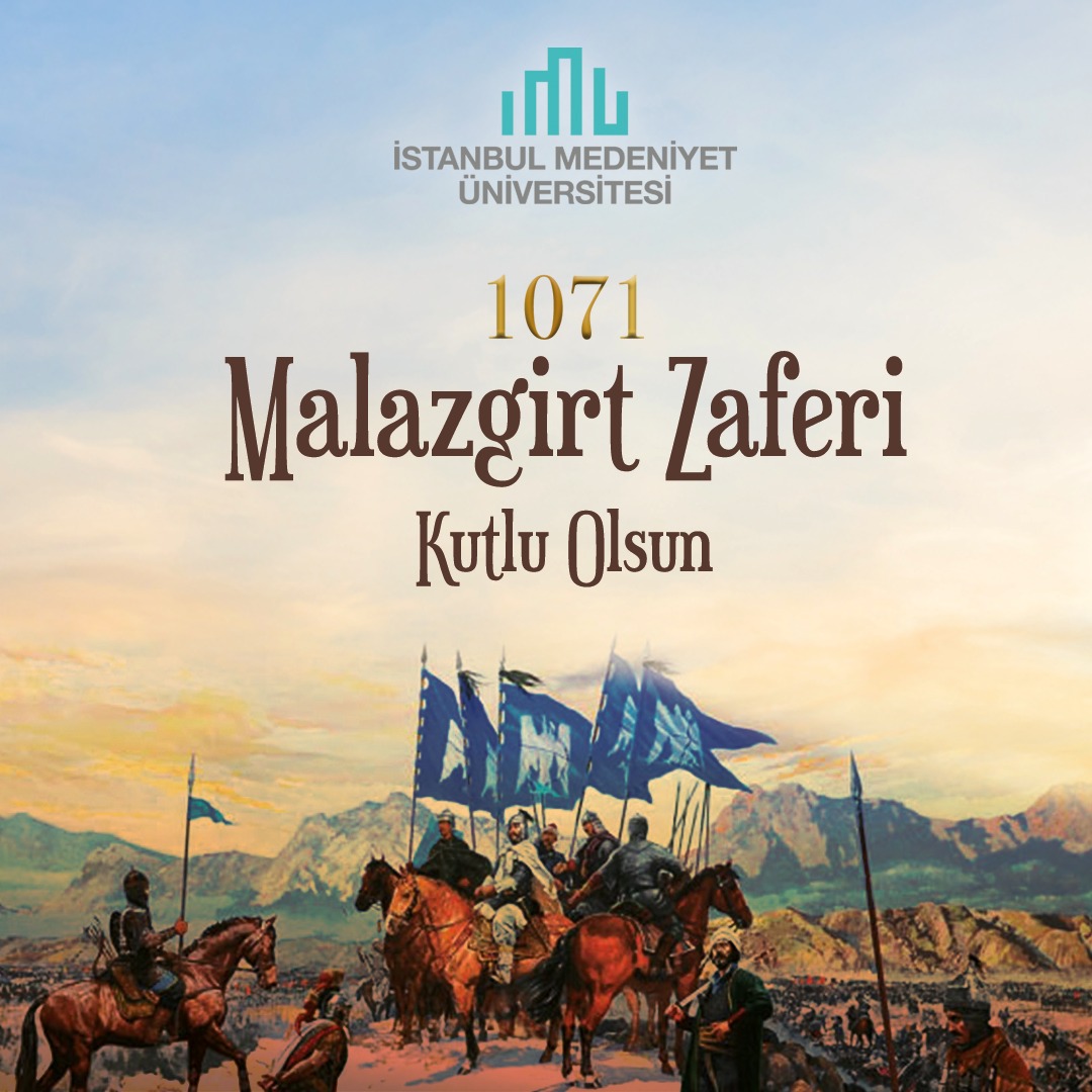 Milletimize, Anadolu'nun kapılarını açan, bu topraklarda birlik, beraberlik ve barışa dayanan anlayışın hakim olmasını sağlayan Malazgirt Zaferi'nin 951. yıl dönümünü kutluyoruz.
#ÜniversiteMedeniyettir
