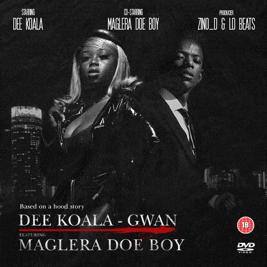 DeeKoala_'s tweet photo. #Gwan featuring @MagleraDoeBoy is now available on all music platforms 🔪 https://t.co/NEVq1gYnKv https://t.co/smFQzaGG0Y