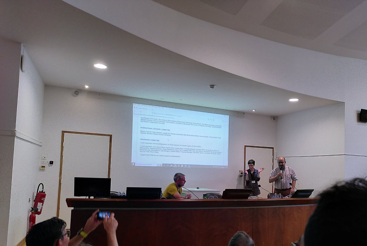 The end of a great conference! Thanks to everyone involved in the organisation!