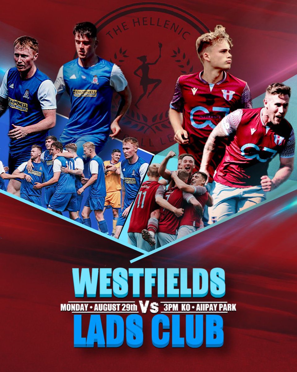 Westfields FC (@westfieldsfc1) on Twitter photo Whilst planning your weekend don’t forget we have a local derby 🆚 near neighbours <a href="/HfdLadsClubFc/">Hereford Lads Club FC</a> Monday 29th August 3pm Ko⚽️
🔜Further Details to follow Whilst planning your weekend don’t forget we have a local derby 🆚 near neighbours <a href="/HfdLadsClubFc/">Hereford Lads Club FC</a> Monday 29th August 3pm Ko⚽️
🔜Further Details to follow