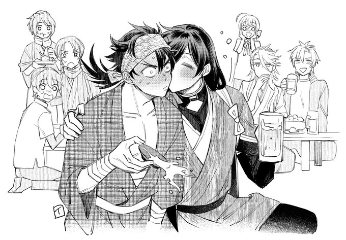 「兼さんにほっぺたにキスされてびっくりして顔が赤くなってしまうむっちゃん」です
兼さんだけ覚えてないやつ😚

リクエストありがとうございました!💕 