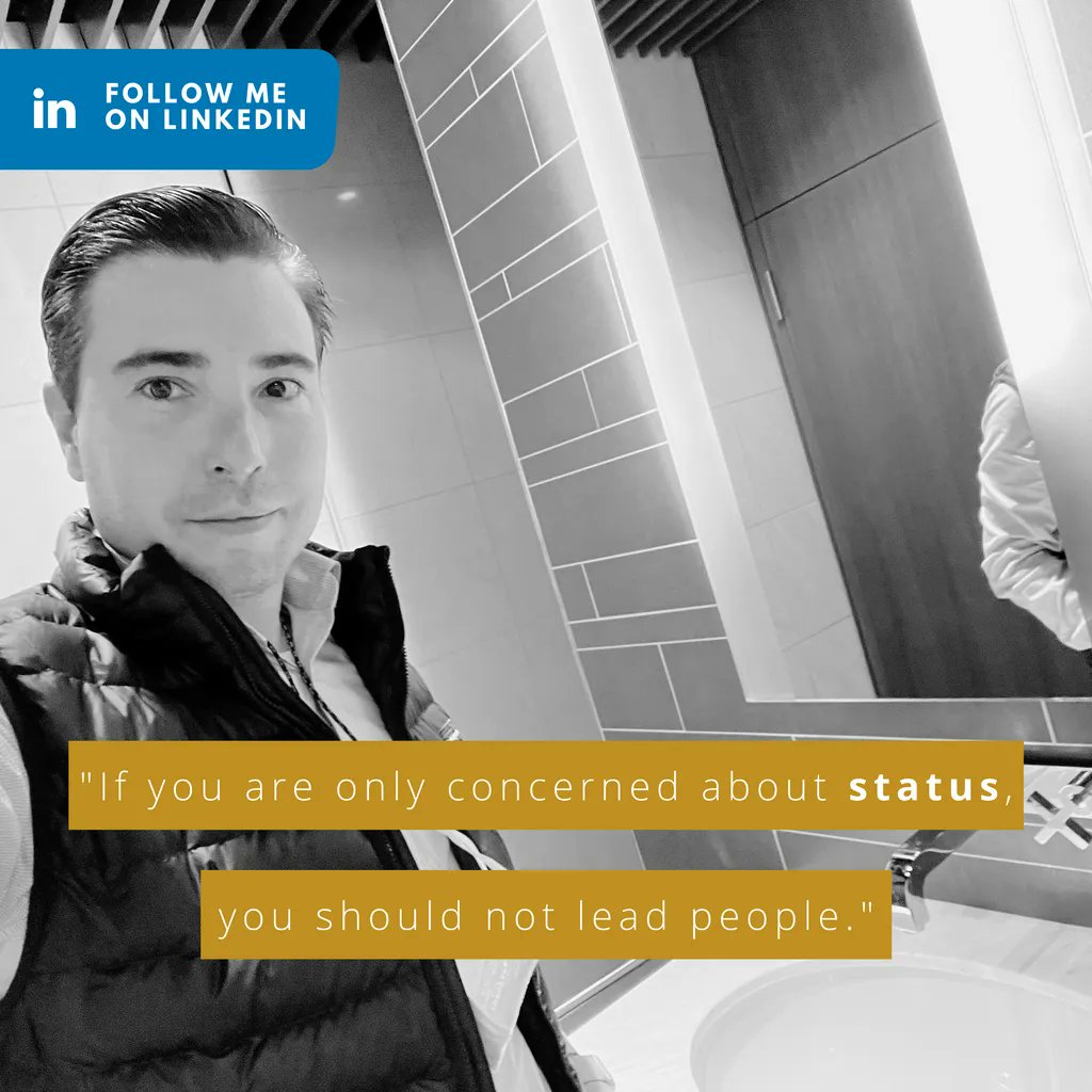 If you meet these 5 characteristics, you better not be a leader:

▶   you care about status. Not about people.

▶  you can't listen. 

▶  you don't tolerate mistakes. 

▶  you can't praise.

▶  you always have to be in the spotlight. 

What would you add?