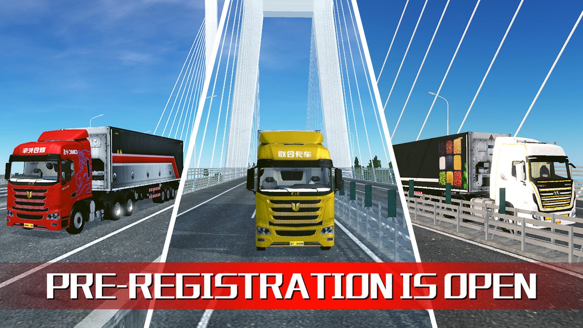 SimulatorOnline's tweet photo. Truck Simulator Online is officially coming soon!🥳Pre-registration is open now on Google Play Store. Please tap the link👇 below to pre-register.
🔗https://t.co/XzUf5VgPDP
The iOS version is also in the pipeline, please stay tuned.🤩
Thank you very much for the support! https://t.co/SGm5Sy95p6