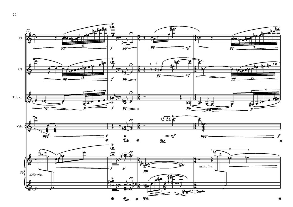 vitopalumbo's tweet photo. Discantus, for ensemble
#ensemble #discantus #chambermusic #newmusic
https://t.co/V6GMR7pRGe https://t.co/ThBCGzidc9