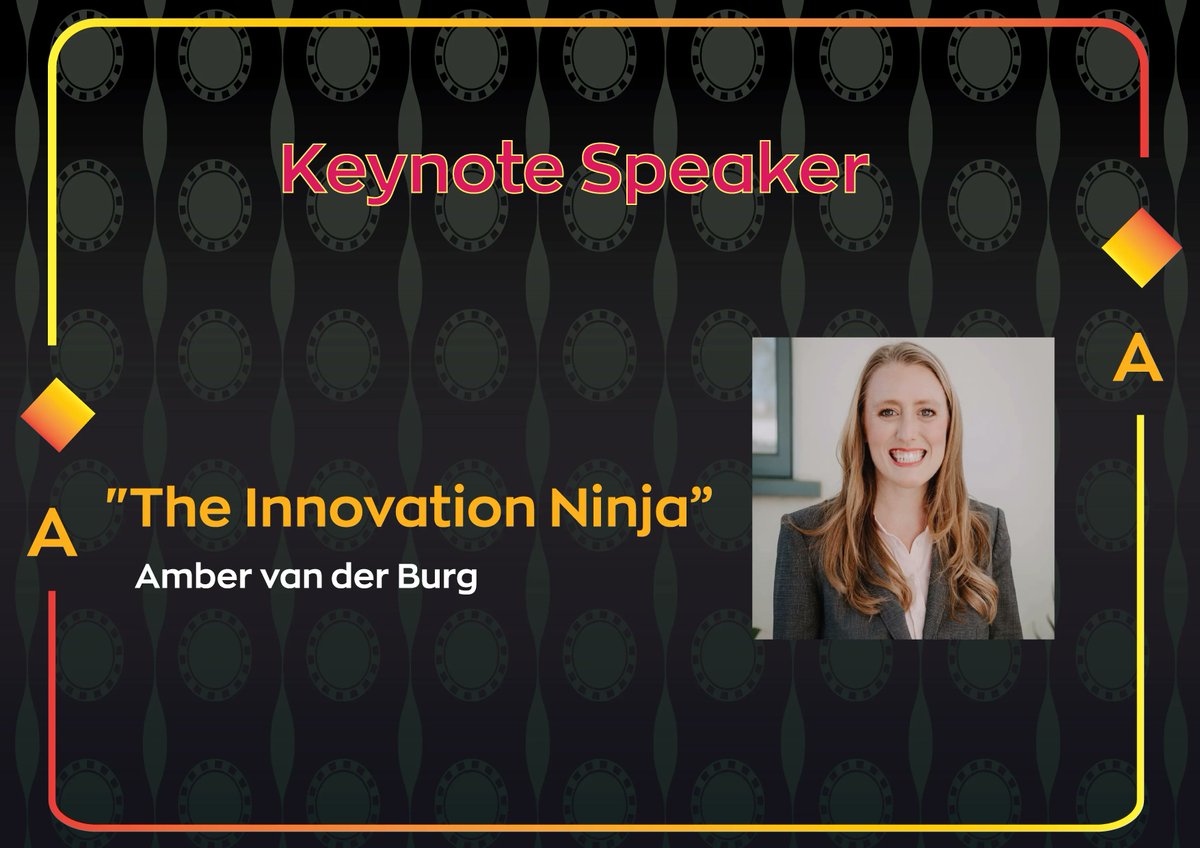 We are really proud to announce @vanderburgamber is our closing keynote speaker! Amber will close our conference with an inspirational talk: “The Innovation Ninja”. Amber is a multi-award-winning international businessperson, keynote speaker, and founder of The Pathwayz Group.
