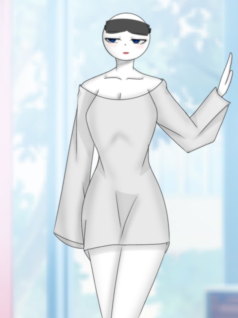 TSUGINO_6's tweet photo. she just woke up 

#CountryHumans 
#CountryHumansoc 
#Hantsugino https://t.co/4Ug9hEkSRj