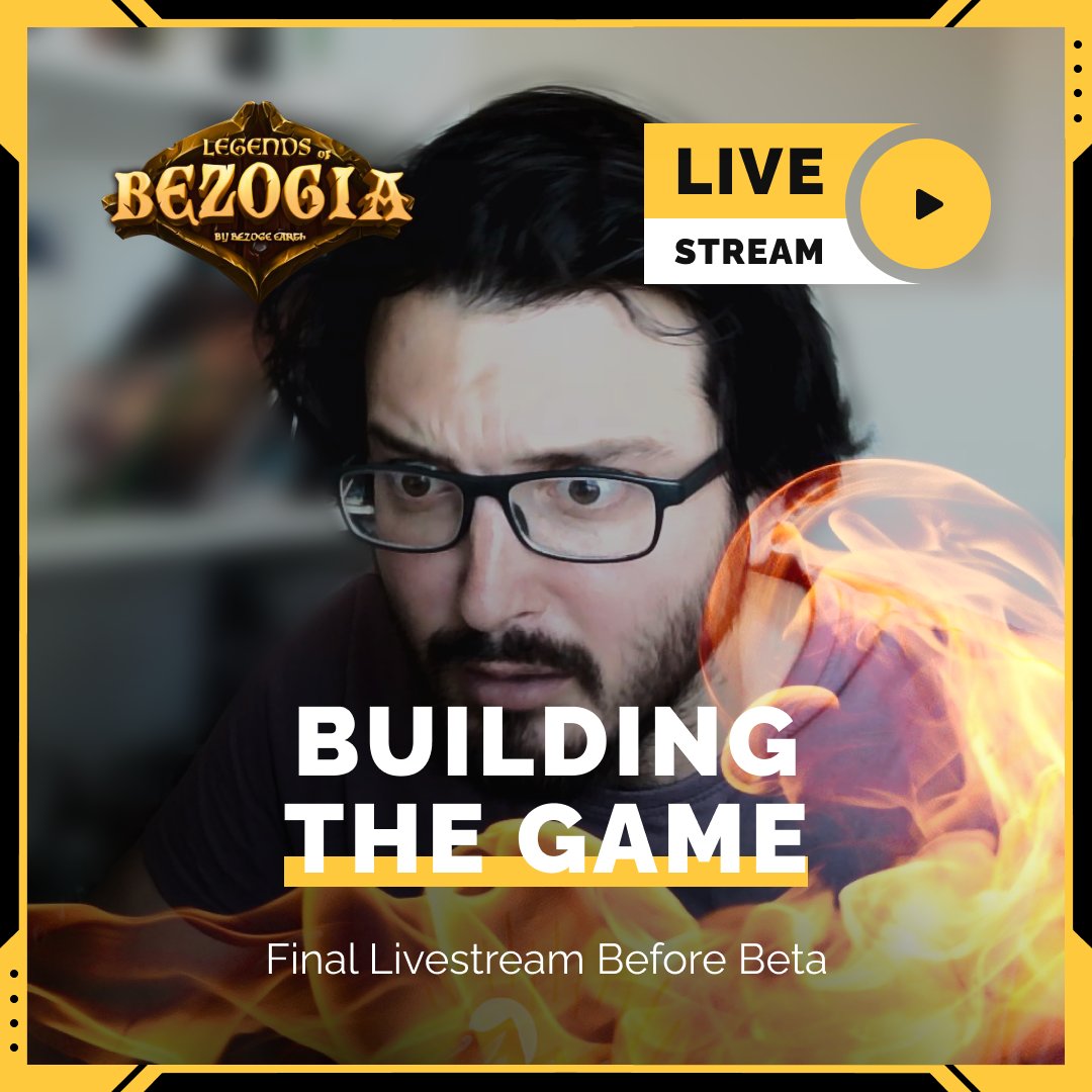 ZogiLabs's tweet photo. ๐ Bezogians, this is the final livestream before The Legends of Bezogia Beta drops. Dial in at 4PM UTC and learn more about the best NFT game to date. Watch the Livestream here โก๏ธ https://t.co/MtlZ1CRkC5
#Bezoge #Legendsofbezogia #30thAug #Betaiscoming #Cryptogaming https://t.co/H0Wxj9olrP