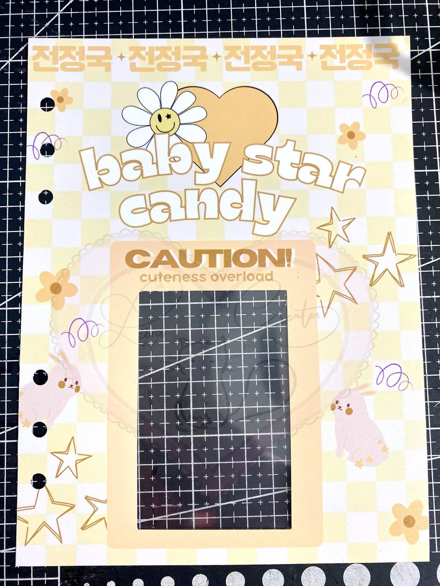 libracreates's tweet photo. ꒰ wts lfb ph ꒱ | help rt ◡̈ ty! 

baby star candy binder page with pc slot - yellow ♡︎ (1 pc only)
— ₱110 + pf + lsf
— color error 

DOP: payo or 50% dp is needed

dm to purchase! 🐰 https://t.co/yZ8lLhXzhQ