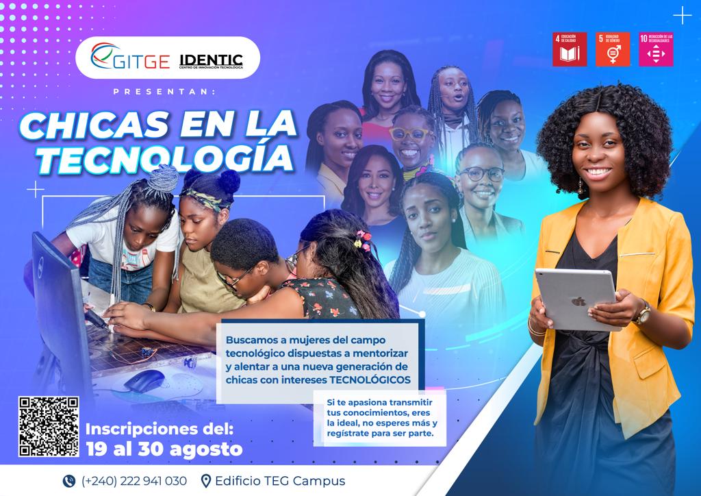 Participa en esta nueva era de chicas en la tecnología, si te apasiona transmitir tus conocimientos inscríbete para mentalizar a la nueva generación de chicas y se parte de la revolución tecnológica en las mujeres de nuestro país. #identic #tecnología