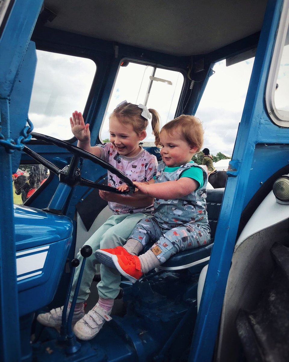 twigandwild's tweet photo. Living the tractor life in matching Twig &amp; Wild. ❤️

📷 @rabbit_and_bobtail https://t.co/lCaVMWAebk