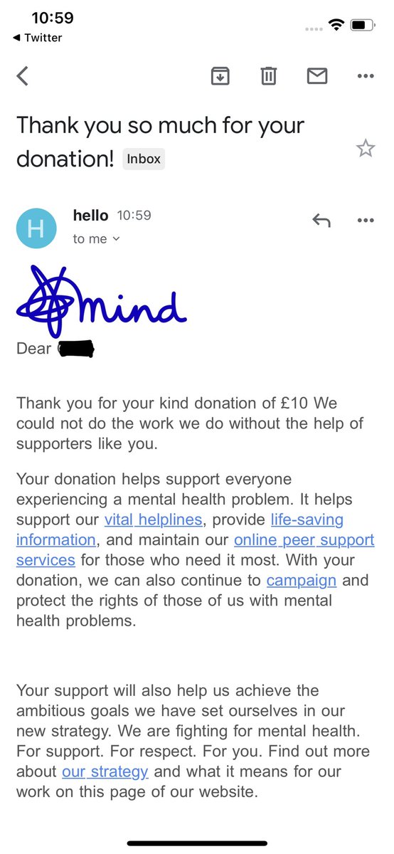 eggsonyoface's tweet photo. The first of hopefully many many donations I will be able to make to @MindCharity with your help ❤️

It is so important to support each other, charities that support people and of course, ourselves 🧠 

#NFT #NFTs #NFTCommunity https://t.co/6HvGrYjpI4