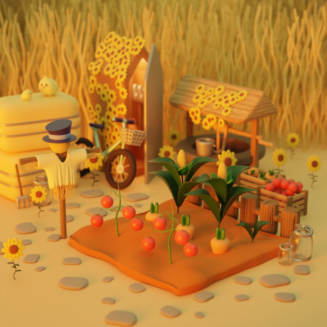 _mawars_'s tweet photo. ✨7/100✨ The result of the last streaming sessions! It was very funny made this with you, guys 🧡 Specially grateful to @Myiny13 and @nyme_art for their help, and everyone that support the process 🥹 I know what to do for the next one hehehe 🤗

#b3d #blender #トラム #3dart https://t.co/IGXKRMJMCJ