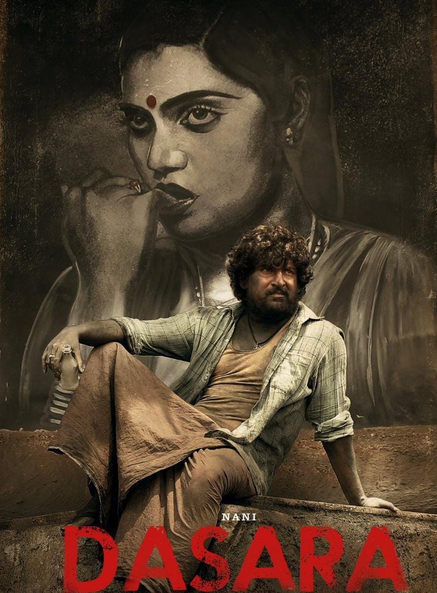 ians_india's tweet photo. Telugu star #Nani's first pan Indian film, '#Dasara', will hits screens worldwide on March 30, 2023, its makers announced. https://t.co/9k7oSlUnFX