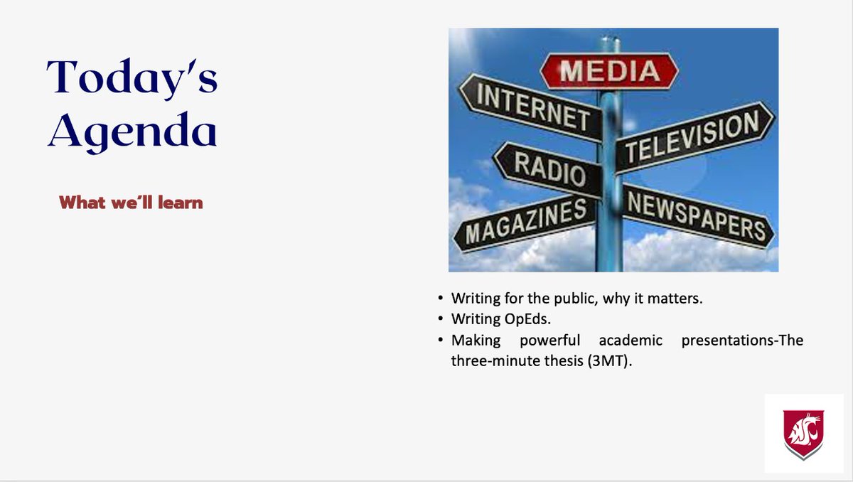 We had an informative  &amp; practical training for University of Nairobi &amp; WSU AHIL &amp; D43-NIH PhD fellows on writing for the public. 

The PhD fellows learnt how to reduce the jargon academics use &amp; express their concepts clearly through articles like OpEds published in the media.