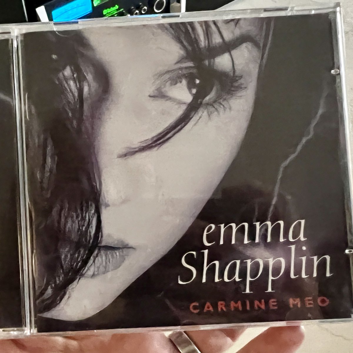 Jae28's tweet photo. TGIF! Digging through my CD collection and came across this gem. Wow, it’s almost 20 years since I last heard it. #BlastFromThePast #EmmaShapplin #CarmineMeo https://t.co/QblrieXfLJ