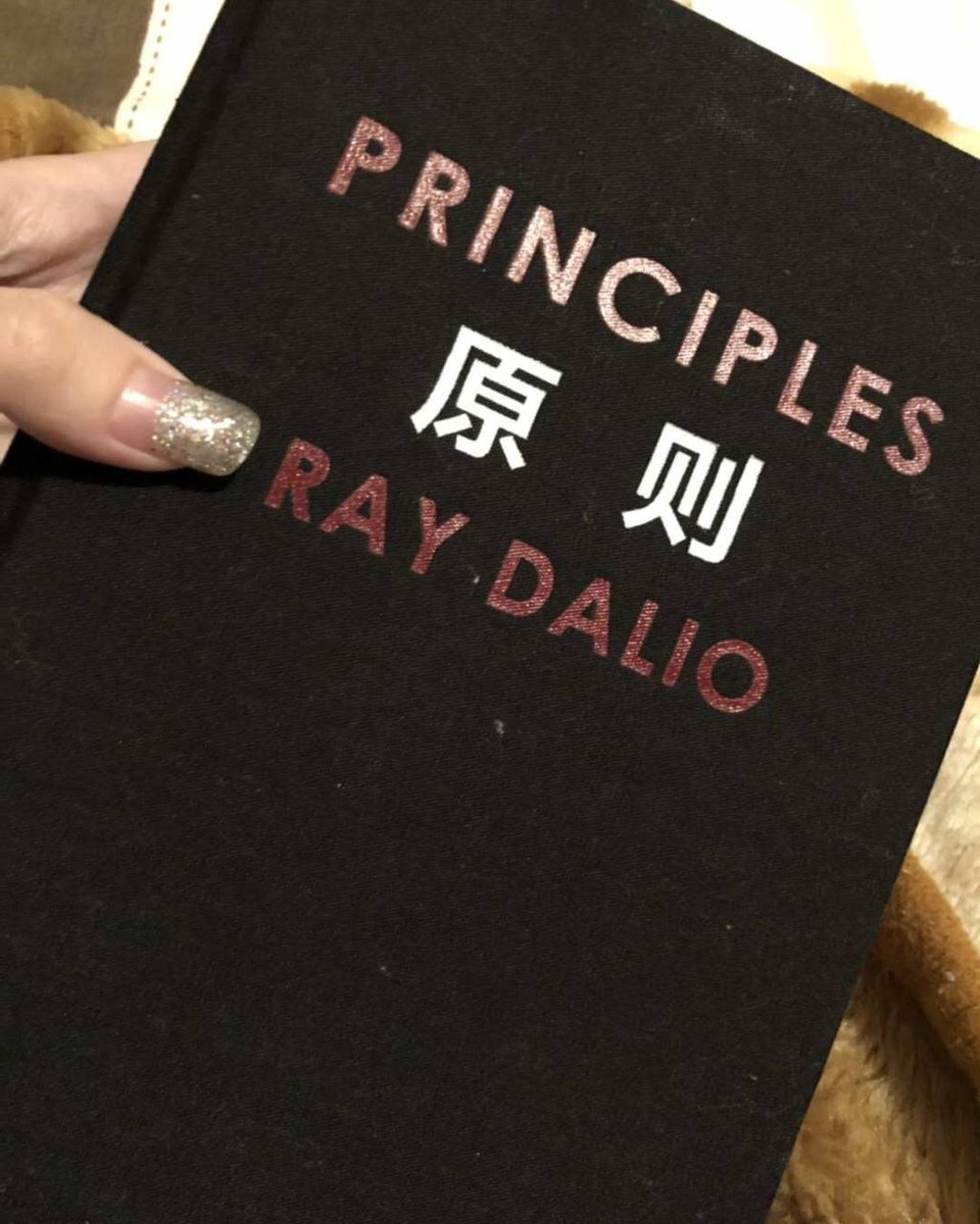 Principles are the bottom line for everyone, I hope we are all people with principles.