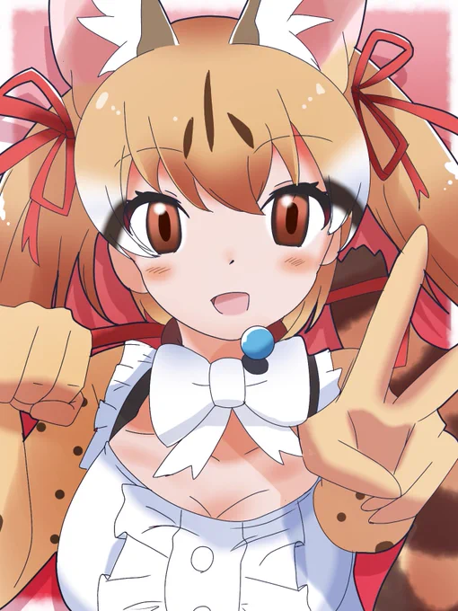ジェネットちゃん#けものフレンズ#じぇねったいむっ #じぇねあーと 