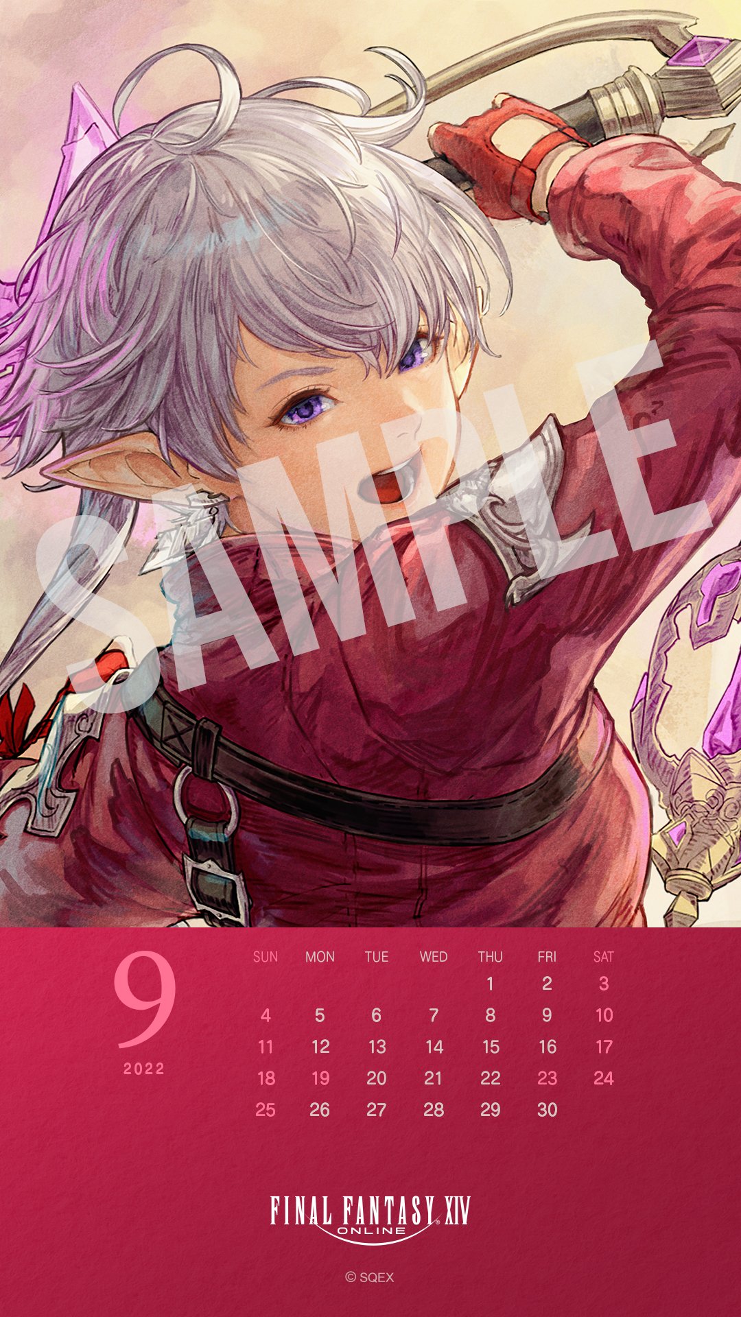 FF14 アクリルカレンダー FF14 アクリルカレンダー
