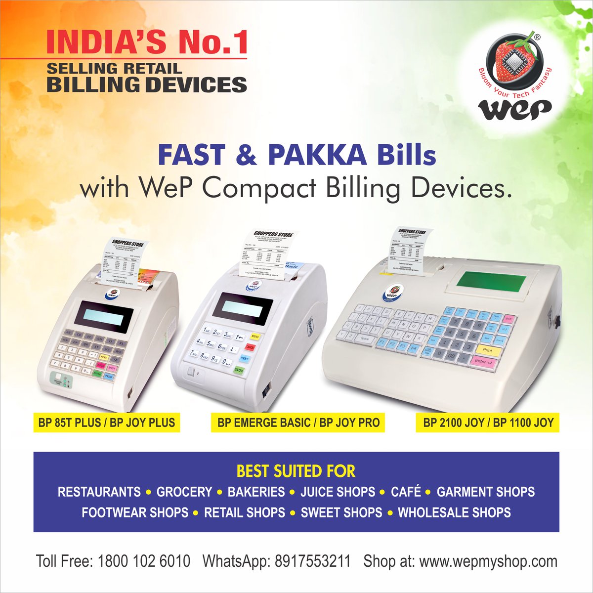 WeP-Retail Billing Printer tweet media