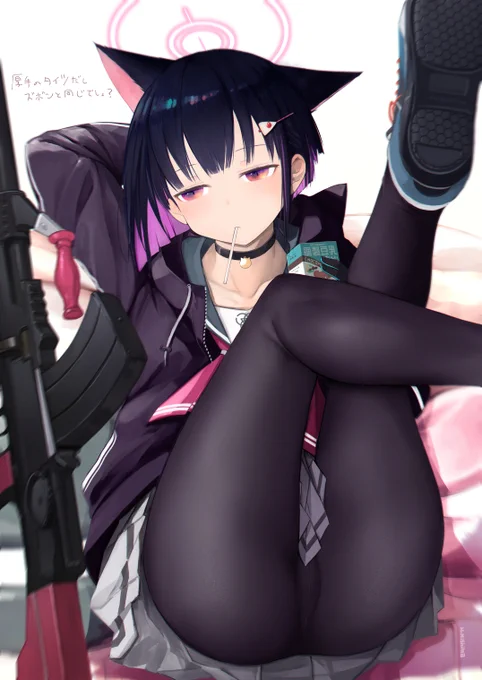 カズサ…足! #ブルアカ 