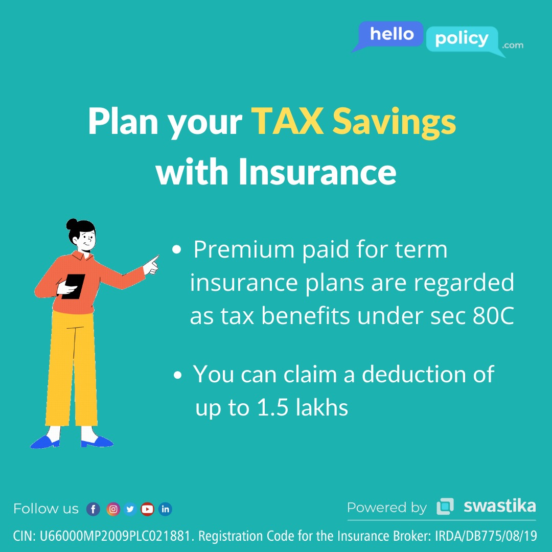 1clickpolicy's tweet photo. Plan your Tax savings
π 0120-4400799
π https://t.co/53dG82TKz9
#80cdeduction #taxbenefit #taxsavinginvestments
#taxsavingschemes #taxsavingoptions #deductionundersection80c #hellopolicy https://t.co/JA9r0e95w6