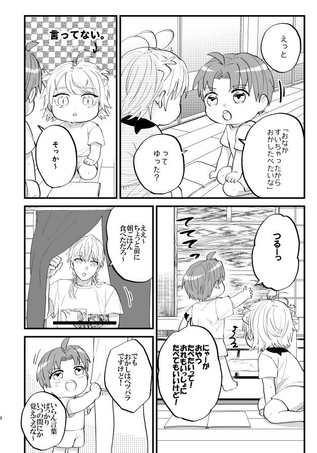 【8/28閃華】新刊見本
「ご近所物語 なつのひ。」 A5 20P ¥300
5月に出した本の設定引き継いでます。
詳しくはそちらをご参照…ですが多分これだけでも大丈夫☺
よろしくお願いします~。ツリーにノベルティ見本あります。
https://t.co/1pUrVxYelz
①