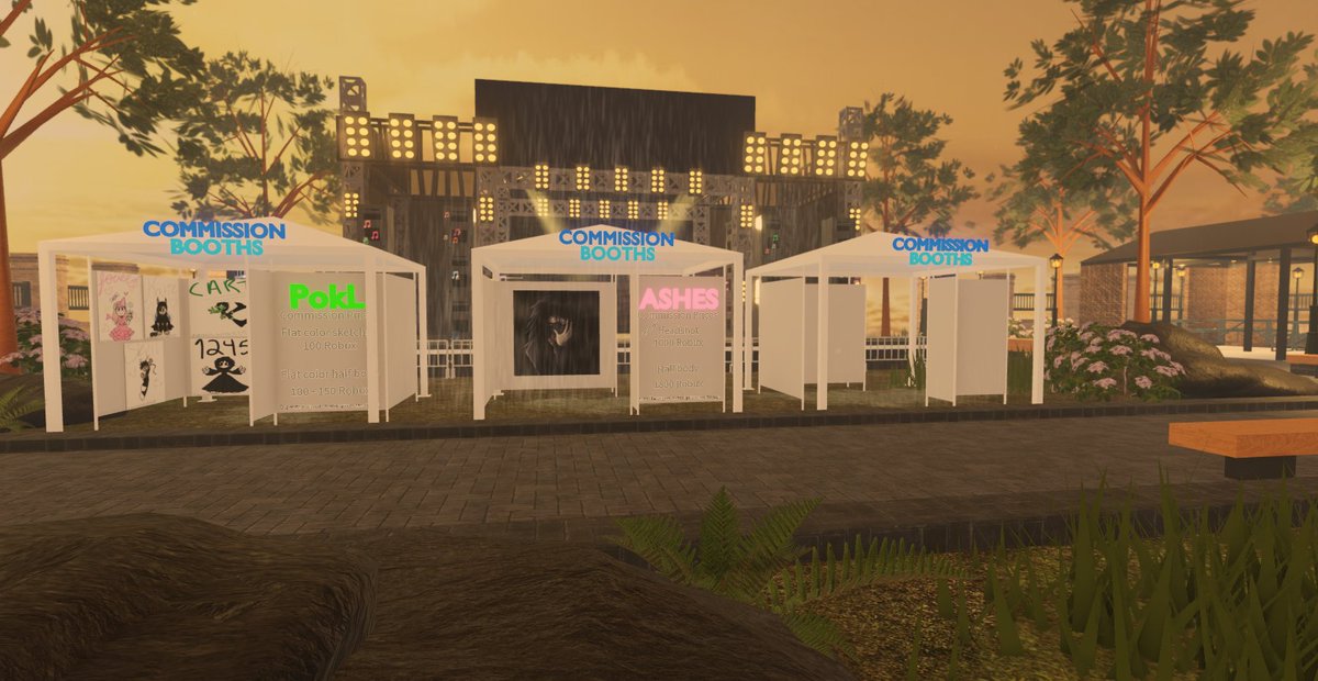 _ALDOFFICIAL's tweet photo. ALD Games [OFFICIAL]

Visit and Support the many artists that have their artwork in the Art Gallery. 

Art Commissions Opened! Five [5] Artists with Open Commissions.
https://t.co/0VnfhsXatE

Join the Discord Server for more Info.
#Roblox #RobloxDev https://t.co/yQ3AyIsIn6