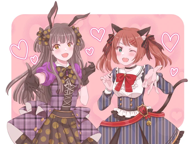 冬優子と咲ちゃんで衣装チェンジ! 