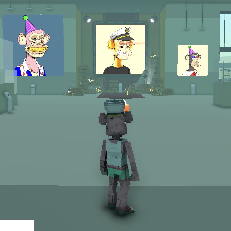 GratefulApe.eth 🍌 (@gratefulape_eth) on Twitter photo I have to say that having your own avatar is great! Feels so much better than just a random one, and I actually spent more time in the <a href="/TheSandboxGame/">The Sandbox</a> because of that. I have to say that having your own avatar is great! Feels so much better than just a random one, and I actually spent more time in the <a href="/TheSandboxGame/">The Sandbox</a> because of that.