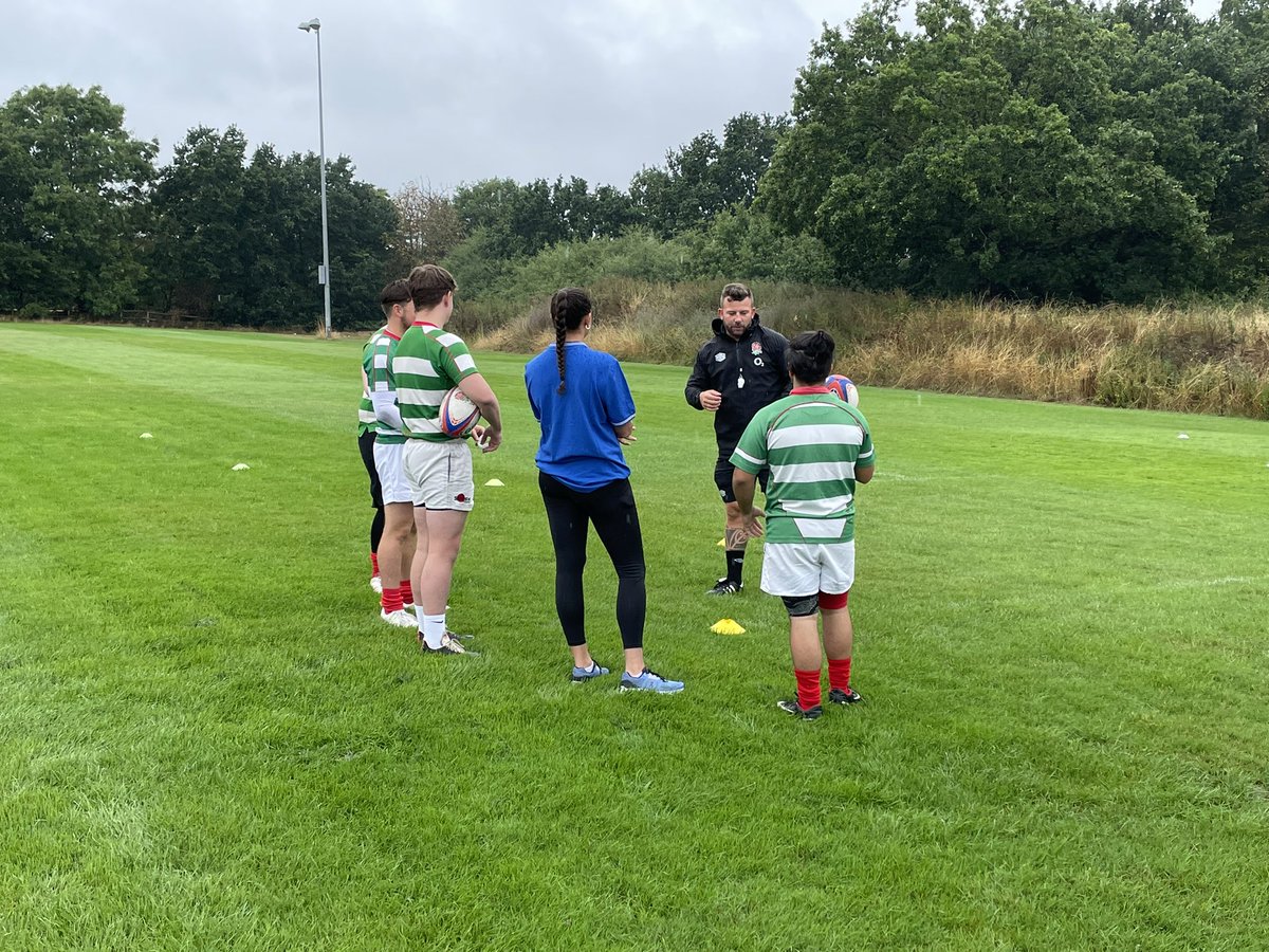 dominicrumbles's tweet photo. Great smart mouthguard demo day at Cheshunt RFC in partnership with RFU &amp; Prevent Biometics. 

Rugby has embraced the tech which will play a major role in shaping the sport, advancing the understanding of head accelerations/impacts &amp; shaping prevention strategies. 

@PreventBio https://t.co/iG0bjXoQ71