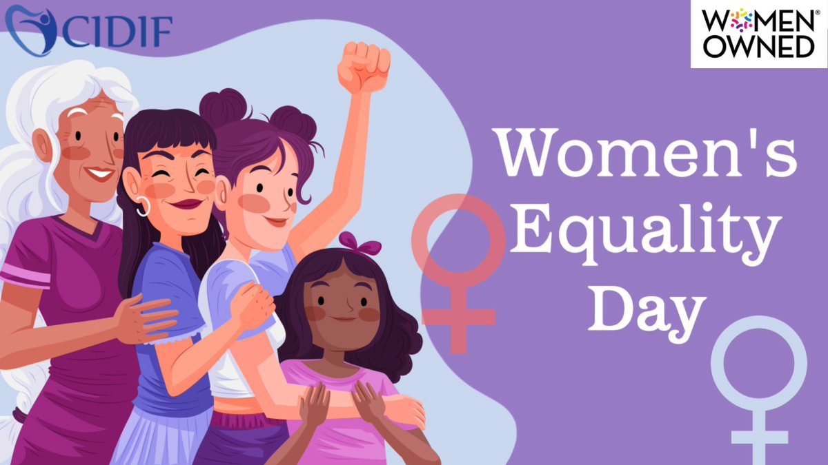 _CIDIF's tweet photo. Happy Women's Equality Day!
Their strength and power, their ability to keep their heads up no matter what.
#WomensEqualityDay #womenempowerment #equality #equalrights #womenrights #womenequality #girlpower #cidif #ciodigitalfoundation #diversity https://t.co/slWt6vs3wy