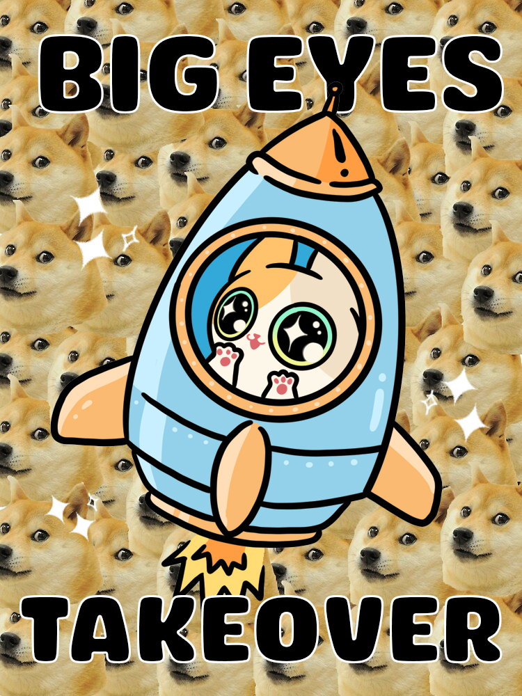 BigEyesCoin's tweet photo. In a world of doge's, be a cat😻

Big Eyes is shooting to the moon!

Join the cute: https://t.co/yfv7QTW4Ie https://t.co/2thaN1L5Un