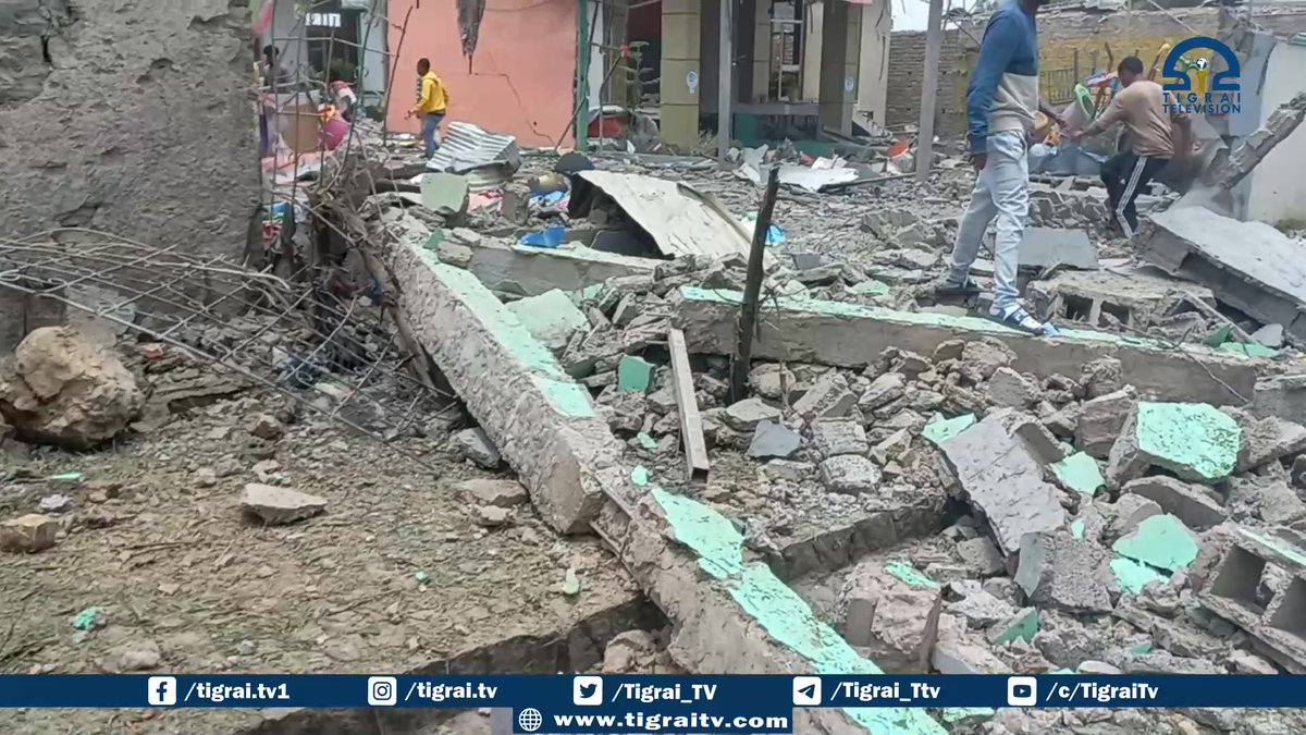 Tigrai_TV's tweet image. BREAKING NEWS: Ethiopian Government Bombarded Mekelle 
Mekelle, August 26- Tigrai Television - Ethiopian government has conducted an airstrike in Mekelle city killing several civilians including children.
Numbers of causalities are yet to be reported.