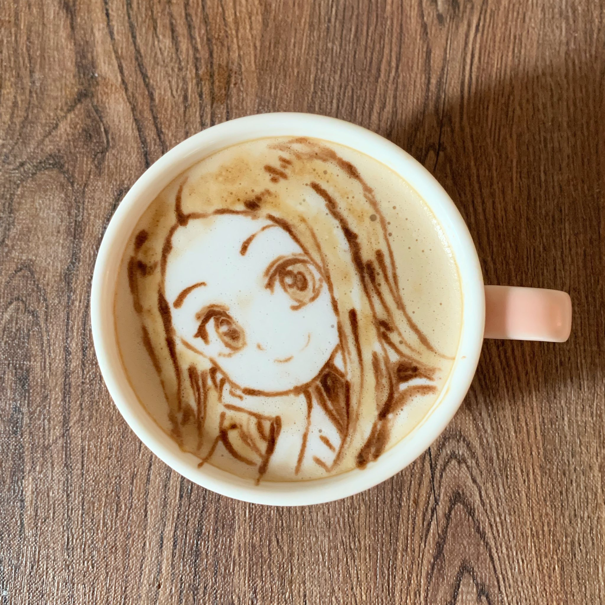 ゆい ラテアート練習中 Latteart Yukko Twitter